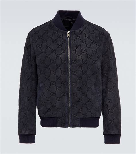 gucci gg quilted bomber jacket|Gucci bomber jacket men's.